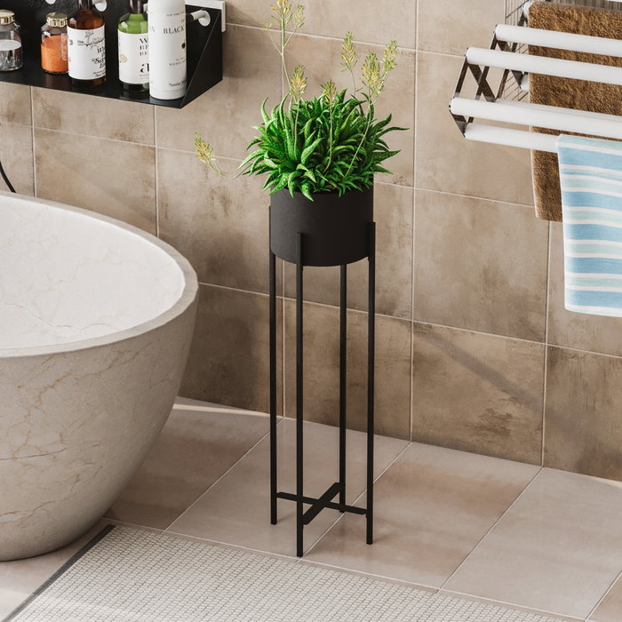 Aberto Design Maceta Decorativa GED-025 Negra